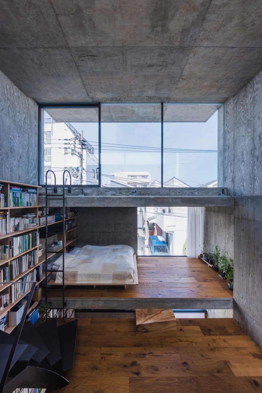 Concrete home in Japan
