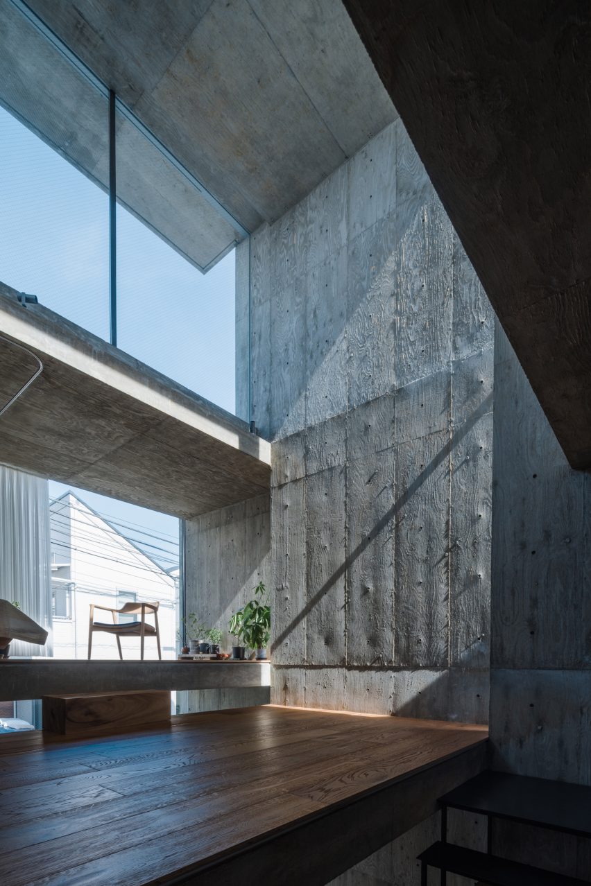 Building Frame of the House interior by IGArchitects