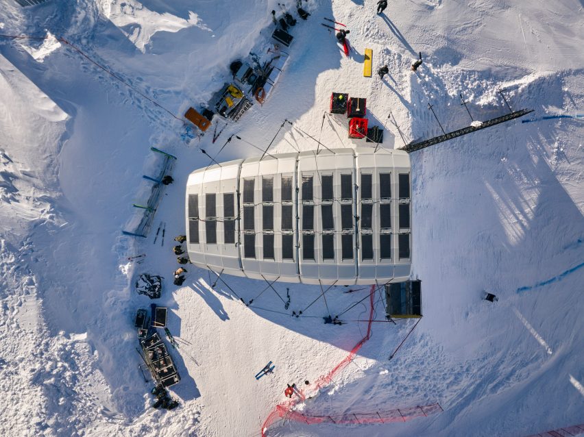Ski Start House by Ingenhoven Architects