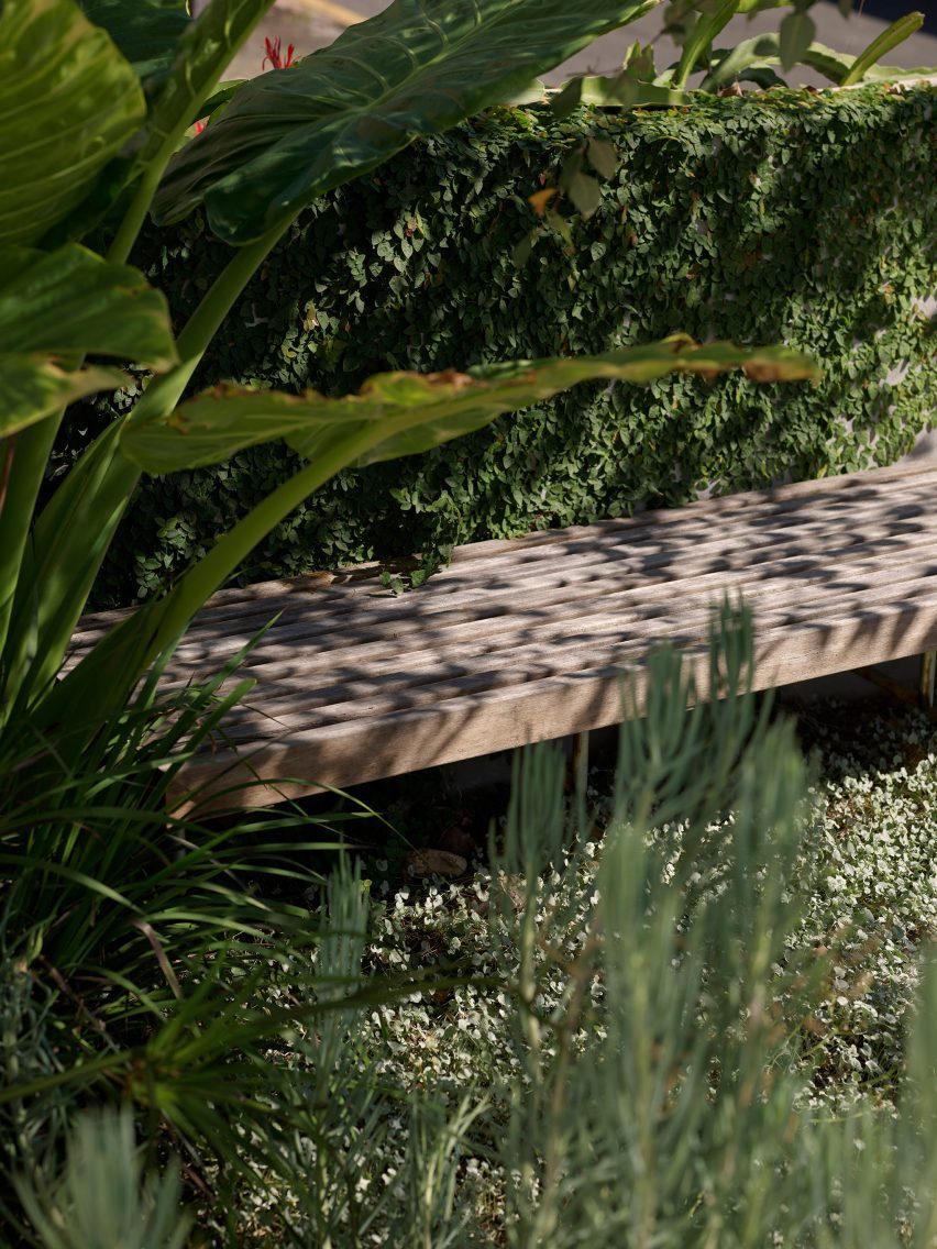 Garden bench