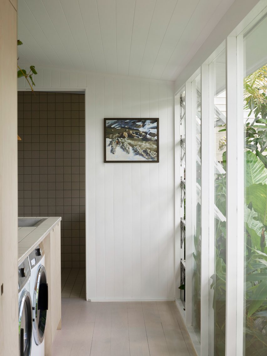 Utility room at Cascade House in Queensland, Australia