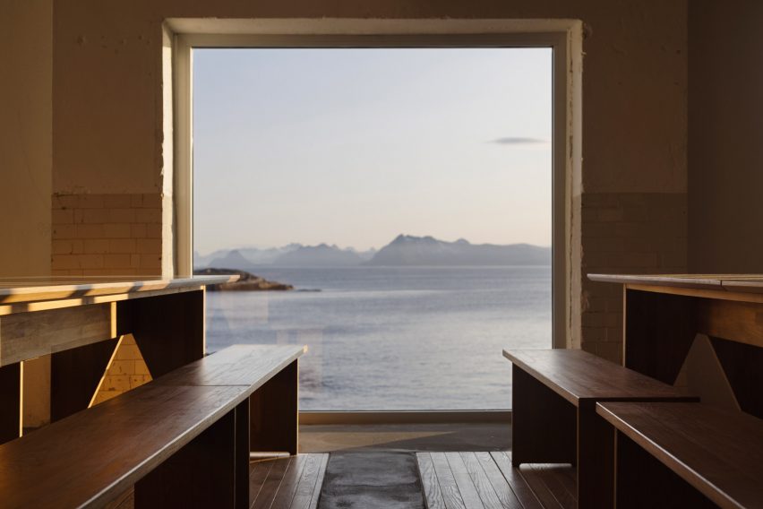 Interior of the Trevarefabrikken hotel by Jonathan Tuckey Design