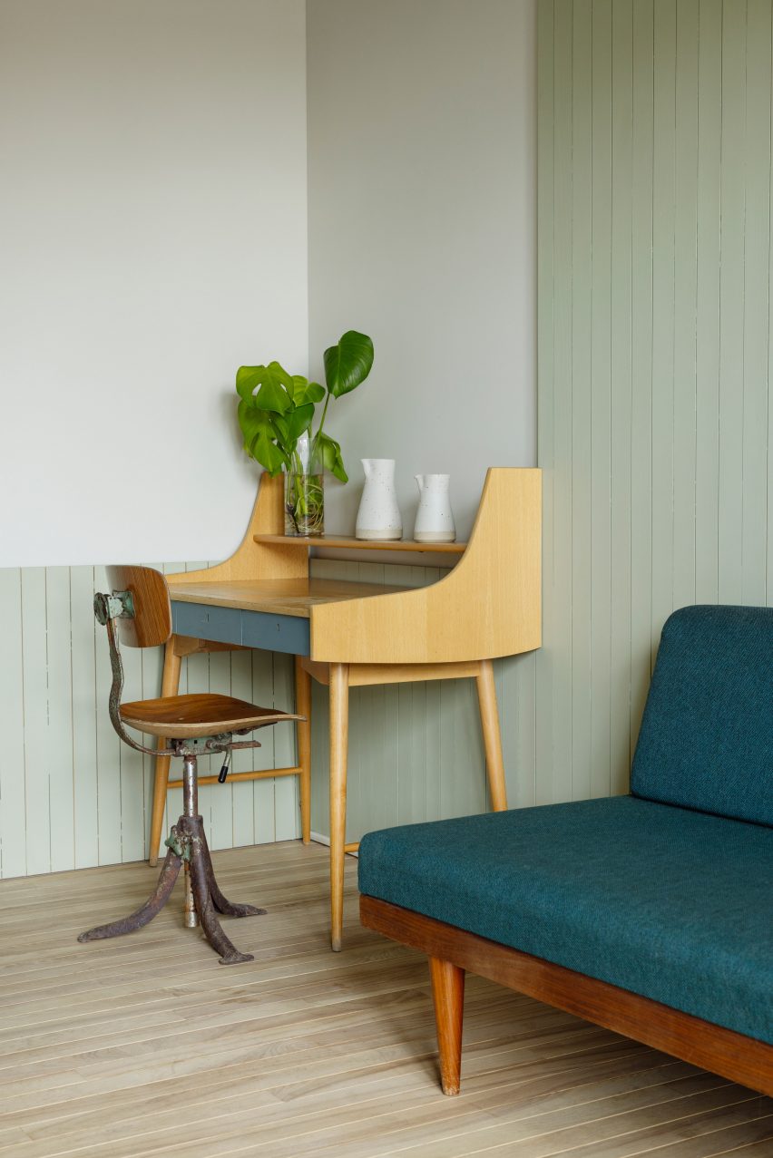 Interior of the Trevarefabrikken hotel by Jonathan Tuckey Design