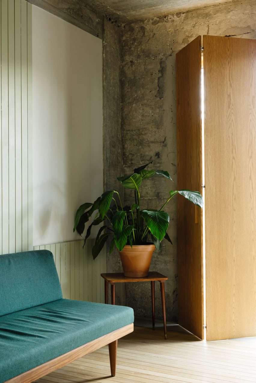 Interior of the Trevarefabrikken hotel by Jonathan Tuckey Design