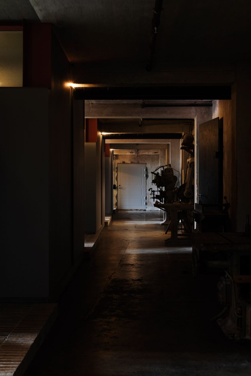 Interior of the Trevarefabrikken hotel by Jonathan Tuckey Design