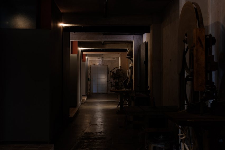 Interior of the Trevarefabrikken hotel by Jonathan Tuckey Design
