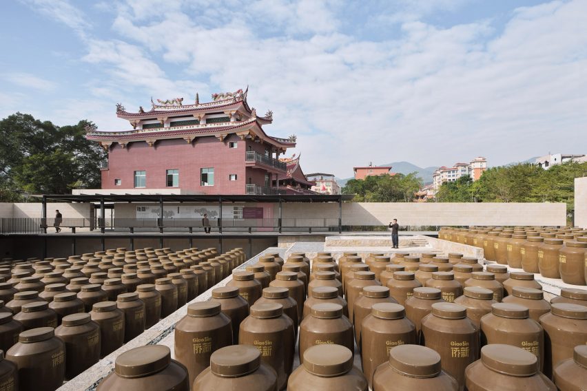 Yongchun Vinegar Sightseeing Factory in China