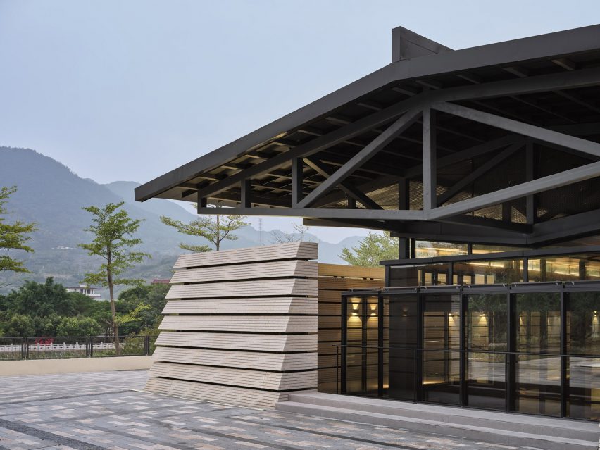 Entrance to the Yongchun Vinegar Sightseeing Factory in China