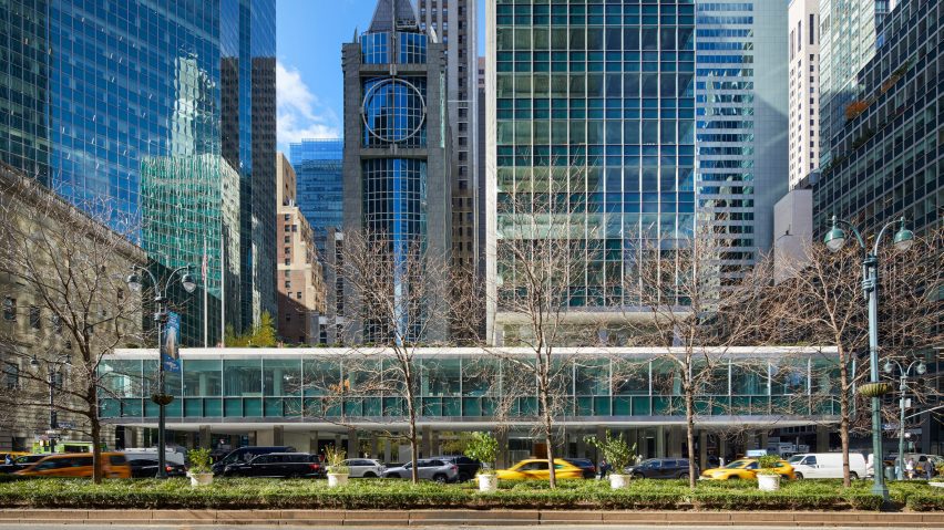 The Lever House in NYC