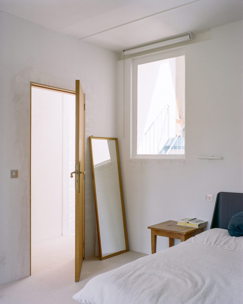 Bedroom in a Belgian home