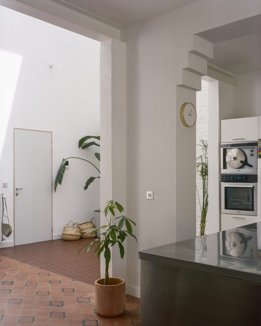 Belgian home renovation interior