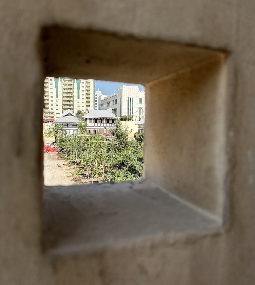 Marina Tabbassum installation from the 2019 triennial has been relocated