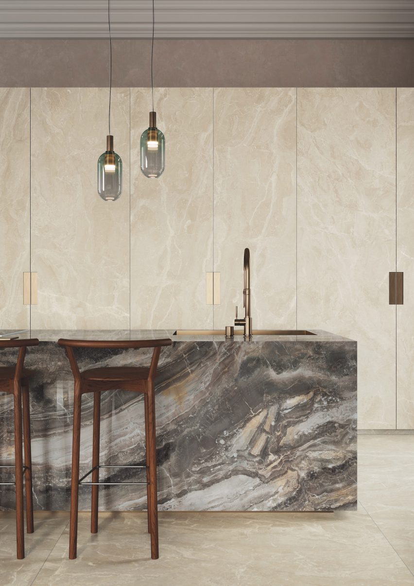 Marmi Maximum surfaces by Fiandre Architectural Surfaces