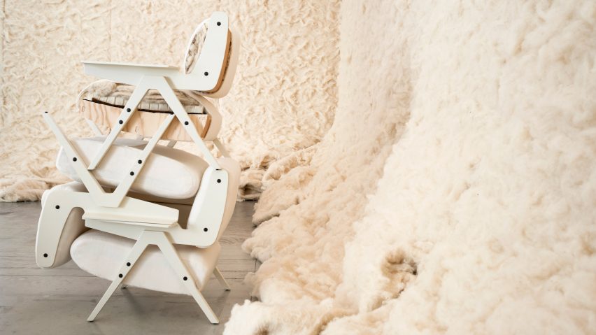 Tacchini Flock project by Formafantasma