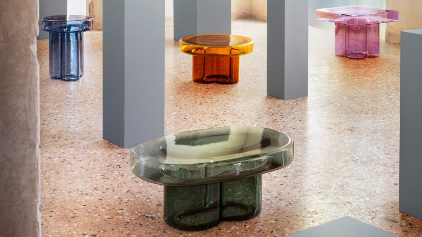 Soda Oval and Square tables by Yiannis Ghikas for Miniforms