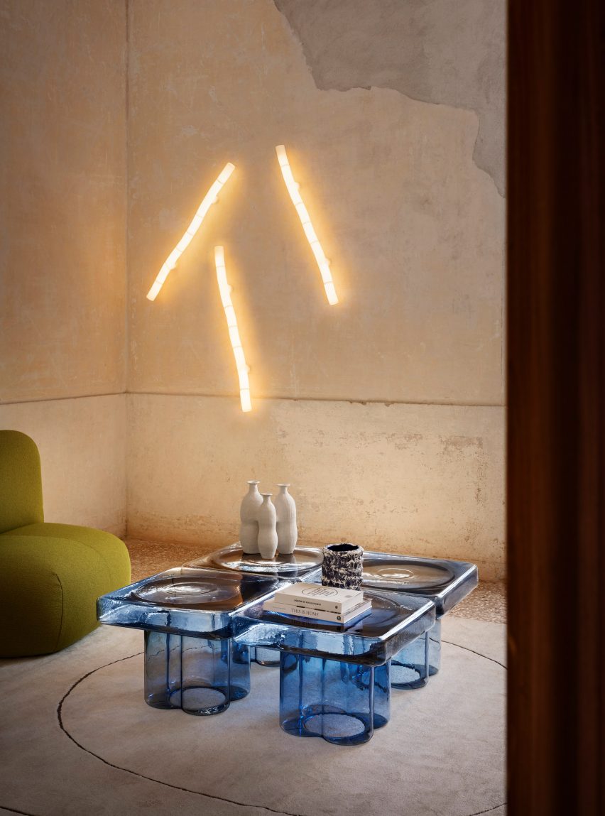 Soda Square tables by Yiannis Ghikas for Miniforms