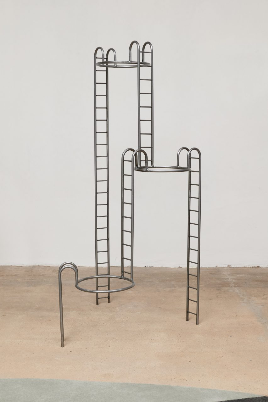 Ladder like sculpture