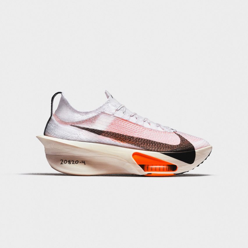 The Alphafly 3 marathon shoe by Nike