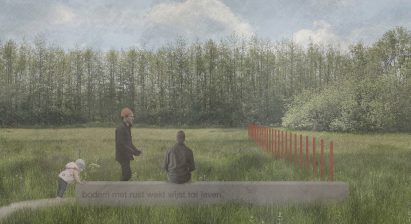 an architectural vision of a park design