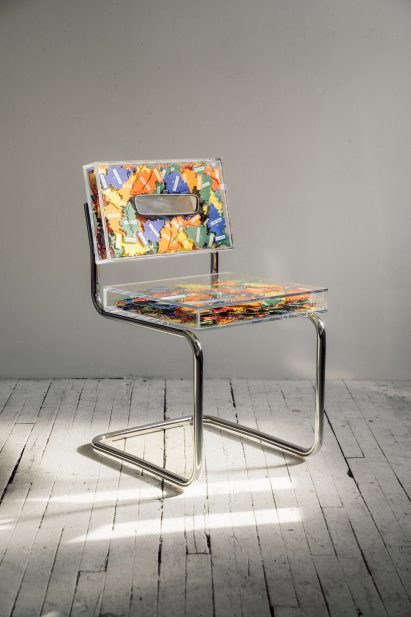 Wassily chair with air fresheners