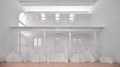 Ruth De Jong Nope installation at the Chicago Architecture Biennial
