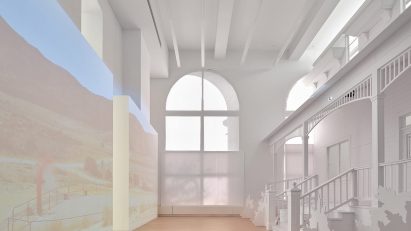 Ruth De Jong Nope installation at the Chicago Architecture Biennial