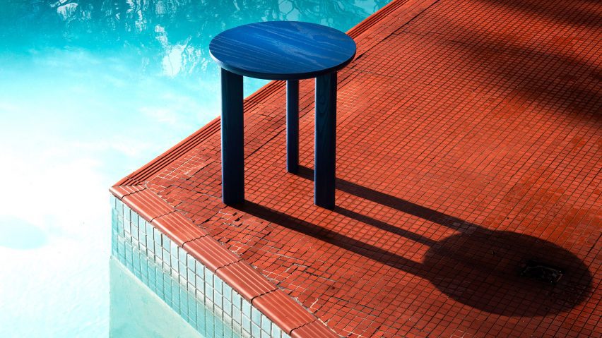 Pebble Side Table by Andrew Carvolth for JamFactory