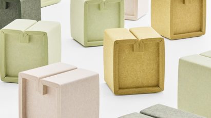 Plega seating by Derlot among 12 new products on Dezeen Showroom