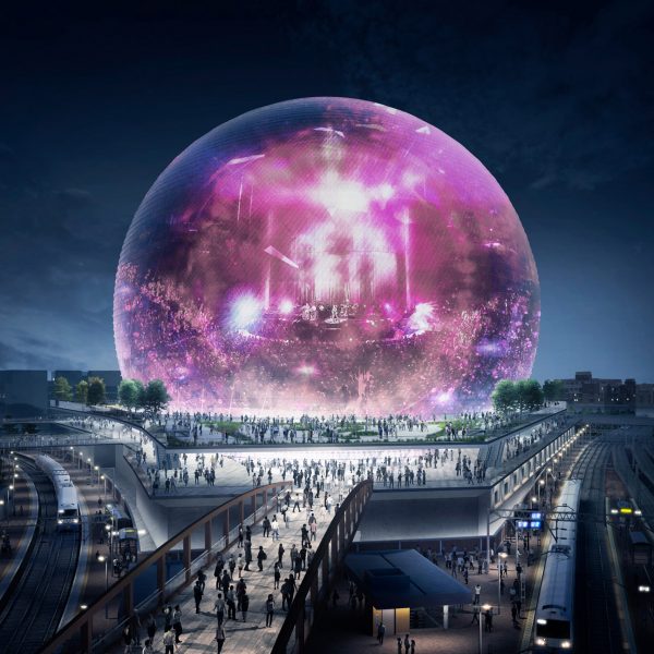 MSG Sphere London render