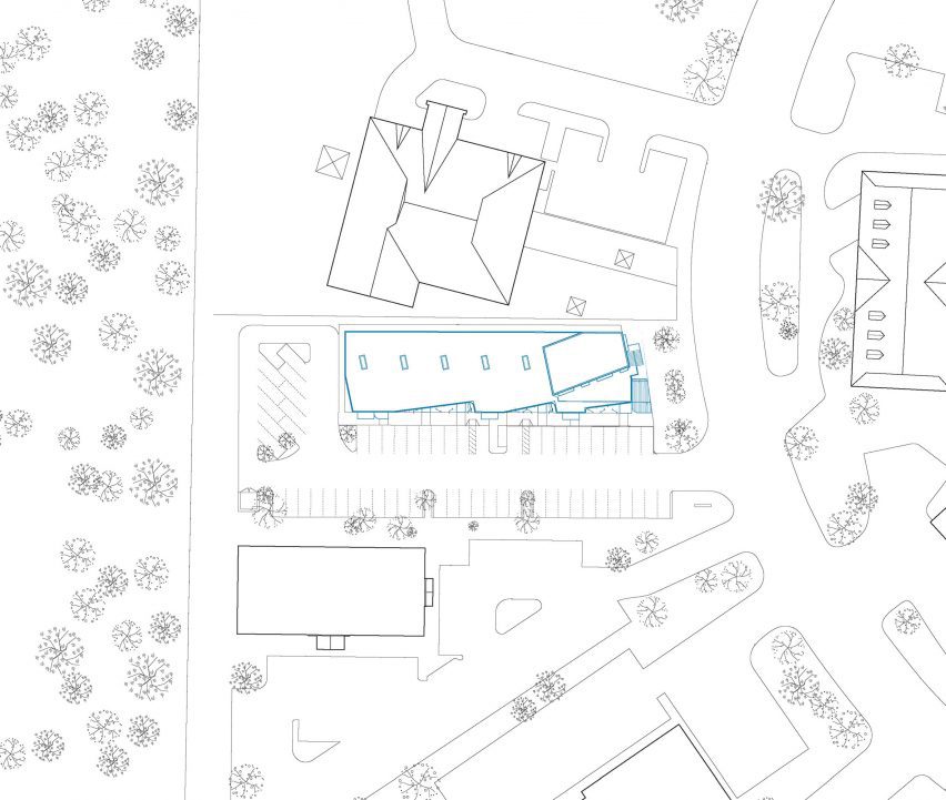 Modu site plan drawing