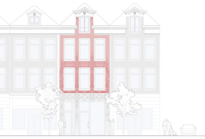 3D printed ceramic tile facade by RAP Studio