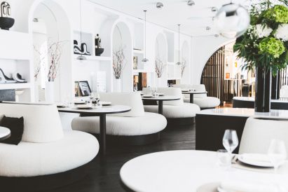 The restaurant as La Maison de Beauté Carita by REV Architecture