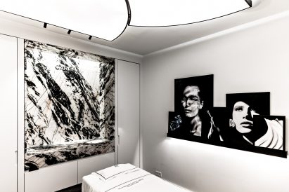 Treatment rooms at La Maison de Beauté Carita by REV Architecture