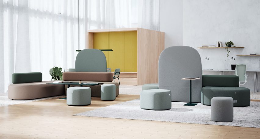 Revo workplace seating by Pearson Lloyd for Profim