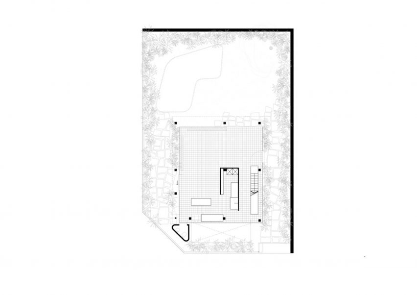Roof patio floor plan