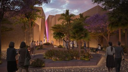 Visual of a pavilion at Expo 2025 Osaka