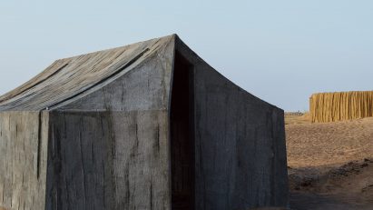 Concrete Tent by DAAR (Sandi Hilal and Alessandro Petti)