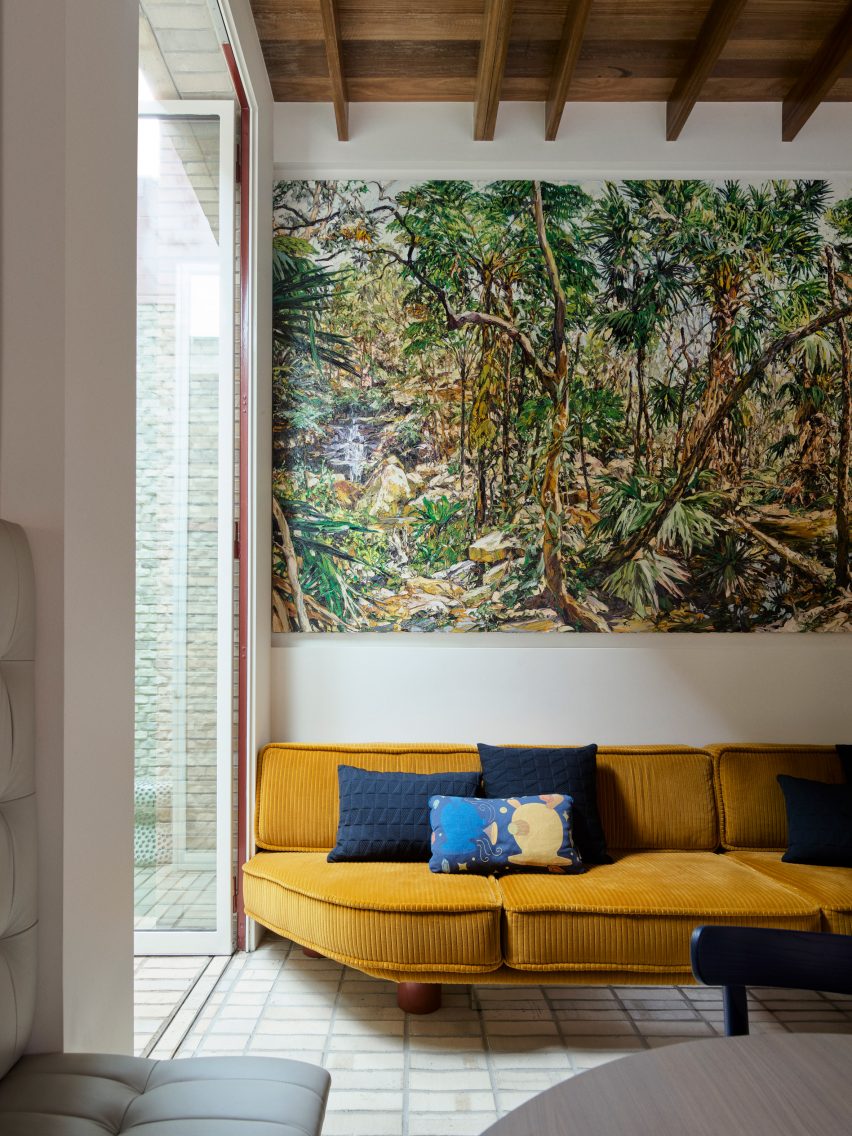 Interior of SJB's mixed-use project in Sydney