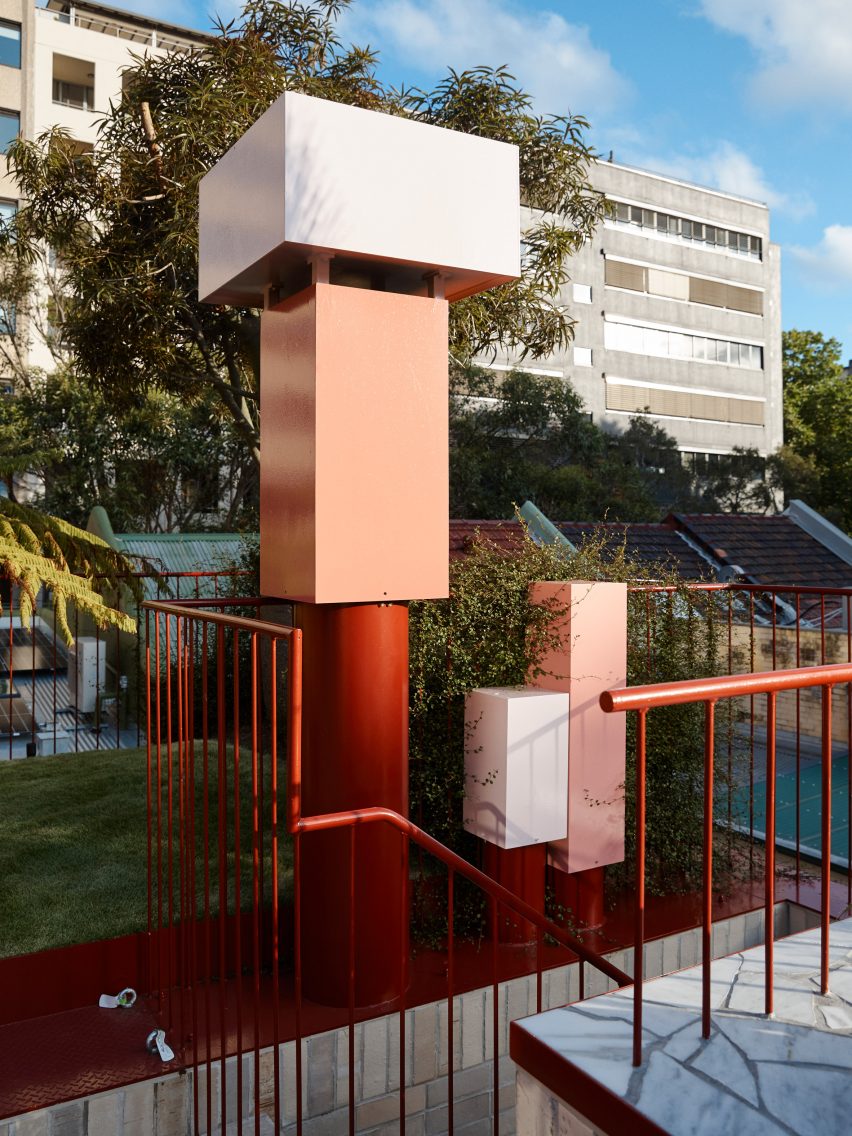 Interior of SJB's mixed-use project in Sydney