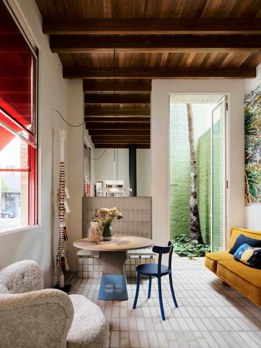 Interior of SJB's mixed-use project in Sydney