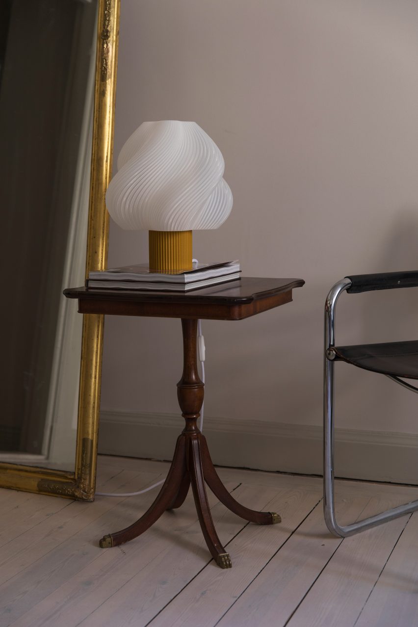 White Soft Serve lamp