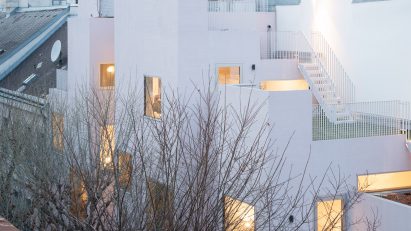 PSLA Architekten's urban townhouse in Vienna