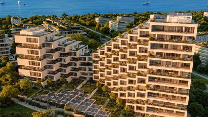 Park Rise housing at Ellinikon in Athens by BIG