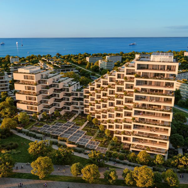 Park Rise housing at Ellinikon in Athens by BIG