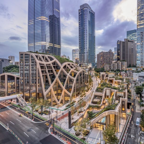 Azabudai Hills by Heatherwick Studio in Tokyo