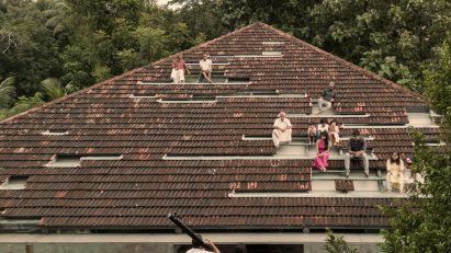 Exterior view of Nisarga Art Hub by Wallmakers in Kerala, India