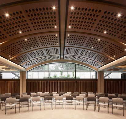 Interior view of Rhodes Trust