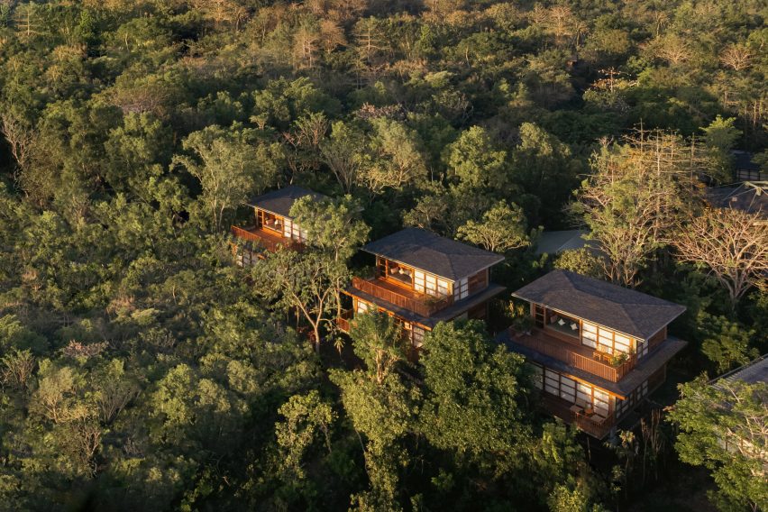 Treehouse Villa at Bali resort by Stilt Studios