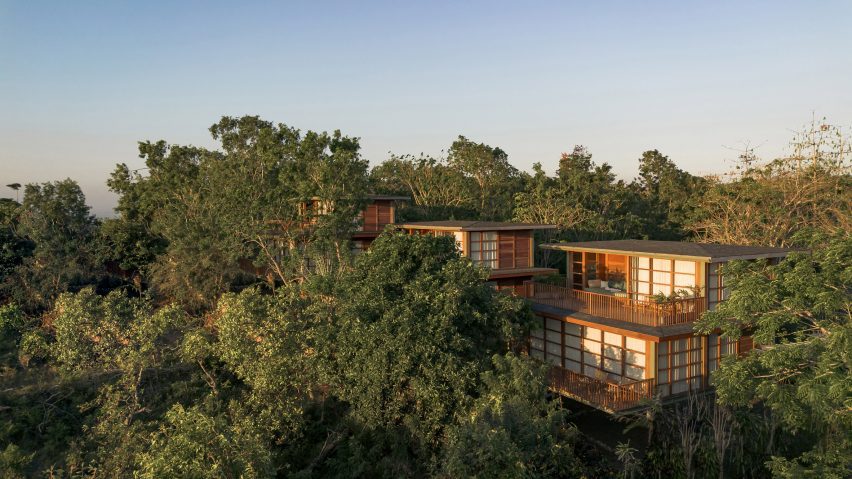 Treehouse Villa at Bali resort by Stilt Studios