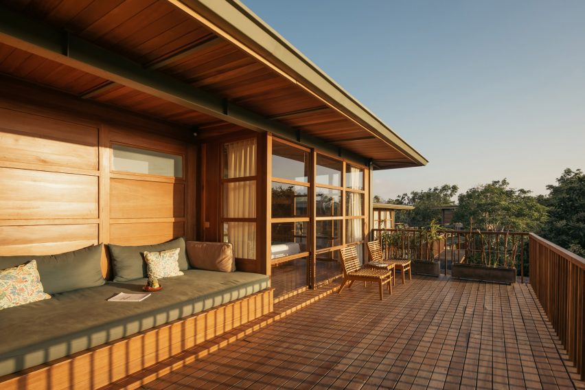 Treehouse Villa at Bali resort by Stilt Studios